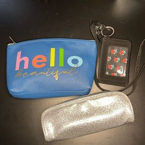 Accessories/Cosmetics Bag Set of 3